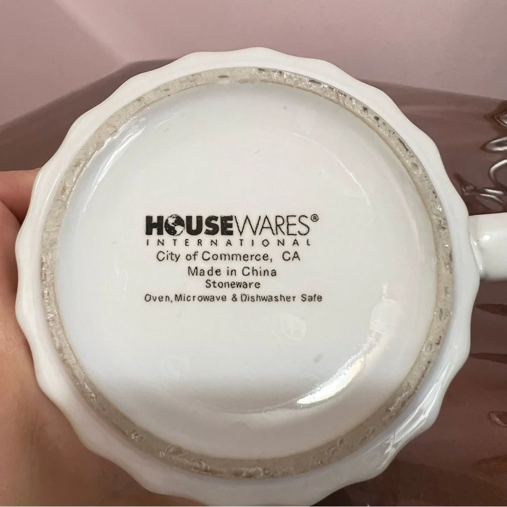House Wares stoneware mug